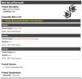 Wheel Hub And Bearing 2 Piece Kit Compatible With 2010-2017 Ford Taurus