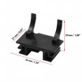 Uxcell Vehicle Car Led Bulbs Head Lights Clip Adapter Base Holder Headlight Socket Black Plastic For Fiat 500