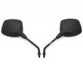 Universal Black Mirror Set M10 Compatible With Kawasaki Ke Kh Km Kv100 Ks125 Ke175 F6 7 9 11 Kz400 440 550 650 750 900 1000 Z1