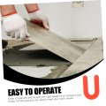 Heallily 100pcs Tool Horseshoe Pool Tile Grout Spacers Floor Spacer Leveling Gasket Grouting Auxiliary Square Pp Flat Clip
