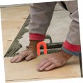 Heallily 100pcs Tool Horseshoe Pool Tile Grout Spacers Floor Spacer Leveling Gasket Grouting Auxiliary Square Pp Flat Clip
