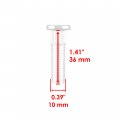 Caltric Front Or Rear Hub Stud Bolt Compatible With Kawasaki Brute Force 750 Kvf750 4x4i 2012 2013 2014 2015-2021