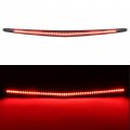 Kuafu Rear Led Third 3rd Brake Light Compatible With 2006-2011 Cadillac Dts High Mount Stop Lamp Smoke Lens Chrome Housing