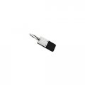 Au-tomotive Gold Duo Rectangular Leather Key Chain For Mercury Black