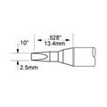 Metcal Sfv-ch25ar Series Sxv Hand Soldering Tip For Most Standard Application 421a C Maximum Temperature Chisel Original Easy 