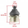 Caltric Two Upper Ball Joints Compatible With Kawasaki Tecate 4 Kxf250 Kxf250-a 1987 1988