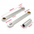 Xkh- Motorcycle Silver Lowering Links Compatible With 2003 2006 Cbr 600rr Cbr600rr 2004 2007 Cbr1000rr B00y44ivao