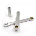 Xkh- Motorcycle Silver Lowering Links Compatible With 2003 2006 Cbr 600rr Cbr600rr 2004 2007 Cbr1000rr B00y44ivao