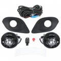 Kuafu Led Fog Light Kit Compatible With 2015-2023 Dodge Charger Srt Hellcat Replacement For 68280429aa 68280428aa 68228884ac