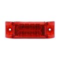 Grand General 77662 Red Rectangular Spyder 8-led Marker And Clearance Sealed Light 