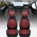 Pu Leather 5 Seat Covers Full Set For Gmc Sierra 1500 2500hd 3500hd And Toyota Deluxe Waterproof Breathable Front Rear Cushion 