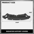 Radiator Support Cover For Ford Escape S Se Titanium 2013 2014 2015 2016 Cj5z8327a Fo1224105 Black Pp Plastic Front End