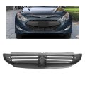Lower Active Grille For 2011-2015 Hyundai Sonata Hybrid 4-door Replacement 863814r000 Plastic Black 