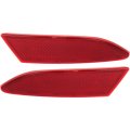 Rear Reflector Assembly Pair For Ford Focus 2012 2018 Sedan Hatchback Capa Certified Replaces Bm5z13a565b Bm5z13a565a Fo1184101 