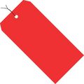 Aviditi Wired Shipping Tags 5 3 4 X 2 7 8 13 Pt Red With Reinforced Eyelet To Identify Or Address Items That Cannot Be Labeled 