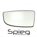 Spieg Driver Side Mirror Lower Glass Replacement For Ford Transit 150 250 350 2015-2019 Non-heated W Backing Plate Lh