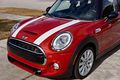 The Pixel Hut Gs00171 White With Red Border Hood Stripes For Mini Cooper And S Hard Top F56 2014 Present 