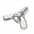 Uxcell Wingbolt Butterfly Wing Thumb Hand Screws Bolts M6x12mm 1mm Pitch Carbon Steel 10pcs