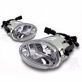 Uframe Clear Lens Fog Light Bumper Lamps Kit For 1998-1999 Hyundai Accent New 