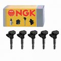 5 Pc Ngk Ignition Coils For Volkswagen Jetta 2 5l L5 2005-2014 