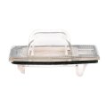 License Plate Light Lens For Mazda Mpv 2000 2006 Clear Finish Black Replacement Nc1051270c Bulb Excluded 