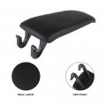 Ocpty Auto Armrest Center Console Lid Skin Cover Base For 00-08 Audi A4 A6 S4 Black