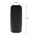 Ocpty Auto Armrest Center Console Lid Skin Cover Base For 00-08 Audi A4 A6 S4 Black