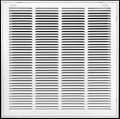 20 X 14 Return Air Filter Grille Included Easy Plastic Tabs For Removable Face Door Hvac Vent Duct Cover White Outer Dimensions 
