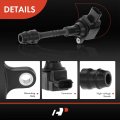 A-premium Engine Ignition Coil Pack Compatible With Nissan Almera 2001-2005 Sentra 2002-2006 L4 1 8l 4-pc Set