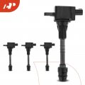 A-premium Engine Ignition Coil Pack Compatible With Nissan Almera 2001-2005 Sentra 2002-2006 L4 1 8l 4-pc Set
