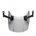 Qiilu Motorcycle Windshield Aluminum Windscreen For R Nine T 2014-2017 Parts Silver