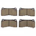 Trq Front Rear Ceramic Brake Pads For 2003-2017 Dodge Viper 