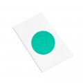 3m 2480s Circle-1 500 Green Flat Back Masking Tape 1 Circles Pack Of 500 