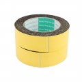 Uxcell 2pcs 35mm X 1mm Single Sided Self Adhesive Shockproof Sponge Foam Tape 5 Meters Length