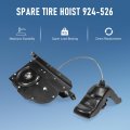 Jdmspeed Spare Tire Hoist Winch Carrier 924-526 Replacement For Ford F150 Heritage F250 F250hd Blackwood Replace 924526