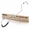 A-premium Automatic Transmission Oil Cooler Line Hose Assembly Compatible With Chevrolet C4500 Kodiak C5500 Gmc Topkick 6 6l