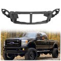 Hecasa Header Panel For 2005-2007d Excursion F250 F350 F450 F550 Super Duty Grille Headlamp Mount Opening 3pcs Replacement For 