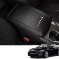 Bmolpt Custom Interior Accessories For Infiniti Q50 2014 2015 2016 2017 2018 2019 2020-2023 Leather Center Armrest Box Cover