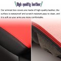 Bmolpt Custom Interior Accessories For Infiniti Q50 2014 2015 2016 2017 2018 2019 2020-2023 Leather Center Armrest Box Cover