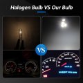 Glofe 30 Pack Super Bright 194 Led Bulb Blue White Red T10 Wedges 5smd 5050 Chips 168 Bulb Replacement For W5w 2825 158 501