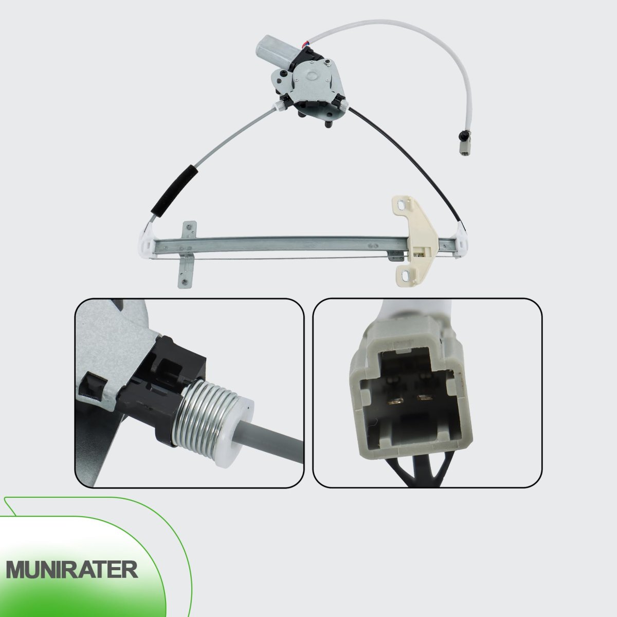Power Window Regulator And Motor Assembly Replacement For Civic 2001-2005 Front Driver Side Part Number 741-745