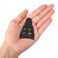 Uxcell Car Replacement Remote Key Shell Case Cover Control Fob For Saab 93-95 4 Button Black