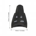 Uxcell Car Replacement Remote Key Shell Case Cover Control Fob For Saab 93-95 4 Button Black