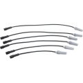 Spark Plug Wire Set Of 6 For Dodge Grand Caravan 2001 2010 Black Finish Part Number Repc504806 