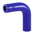 1 Pcs 25mm 0 98 Id 90mm 3 54 Length 90 Degrees Blue Car Silicone Hose Coolant Universal 