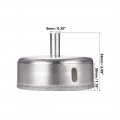Uxcell 80mm Diamond Drill Bits Hole Saws For Glass Tile Porcelain Marble Ceramic Bottles Pots Brick
