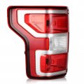 Ocpty Tail Light Assembly 1pcs Replacement For 2018-2020d For F-150 Chrome Housing Red Lens