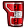Ocpty Tail Light Assembly 1pcs Replacement For 2018-2020d For F-150 Chrome Housing Red Lens