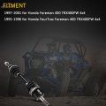 Ocpty Front Left Cv Axle Shaft Assembly 42350-hm7-003 42220-hm7-003 44350-hn8-003 44220-hn8-003 Replacement For Honda Foreman