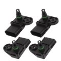 As199 Manifold Absolute Pressure Sensor 4pcs Fit For 2006-2012d Escape 2003-2008 For Ford Focu9 Manifold Absolute Pressure 
